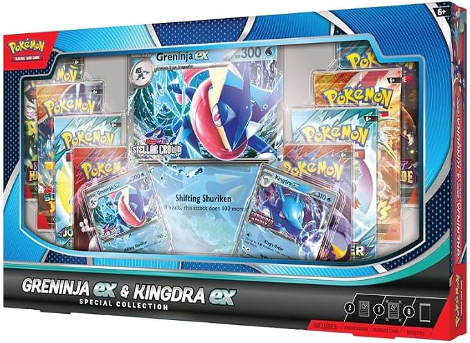 Greninja ex & Kingdra ex Special Collection