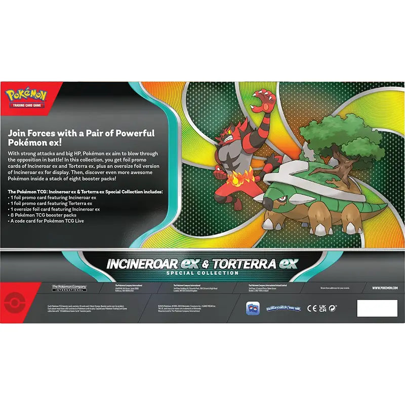 Incineroar ex & Torterra ex Special Collection